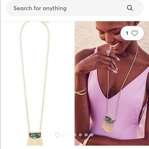 Kendra Scott Abalone Ellen Necklace
